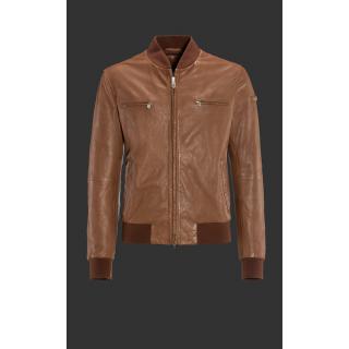 Veste Peuterey en Cuir Pas Cher Pour Homme